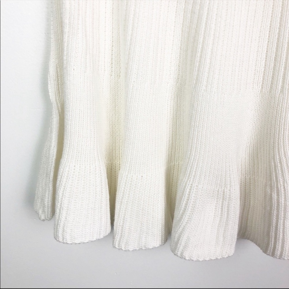 Free People Solid Gold Skirt Cream Medium NWT - Picture 6 of 9